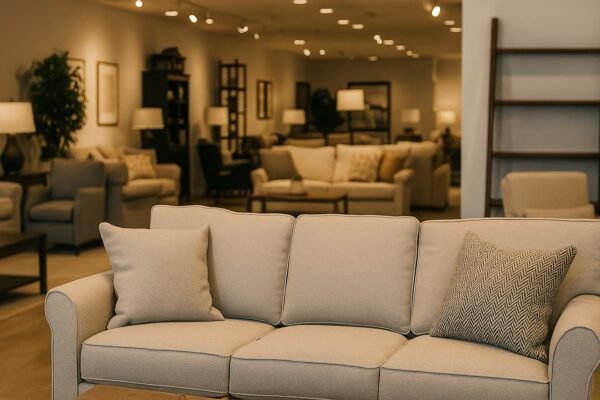 تقييم أثاث مستعمل داخل معرض في الكويت