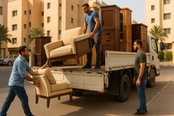 تحميل أثاث مستعمل في الكويت