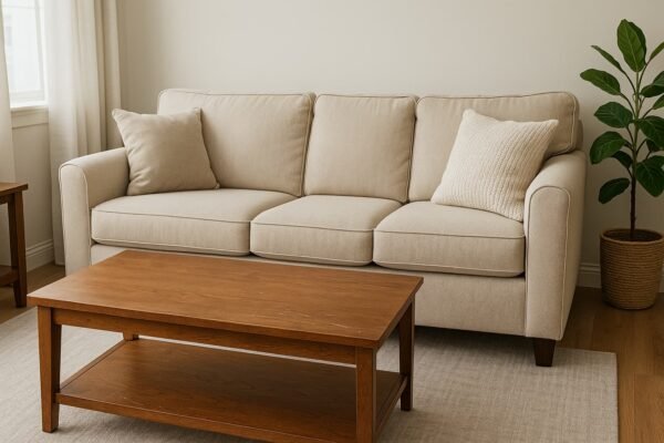 أثاث مستعمل نظيف ومجهز للبيع في الكويت مع خدوش بسيطة واضحة