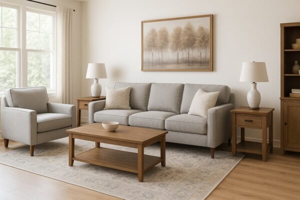 غرفة معيشة أنيقة في الفحيحيل بالكويت