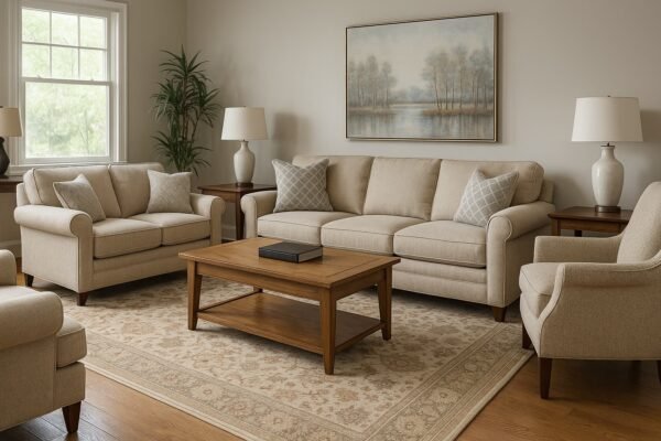 غرفة معيشة بأثاث مستعمل في الجهراء بالكويت