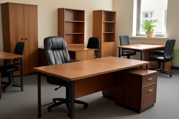 أثاث مكتبي مستعمل في مكتب عصري