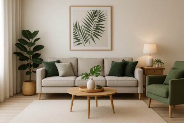 غرفة معيشة بأثاث مستعمل أنيق في الأحمدي بالكويت