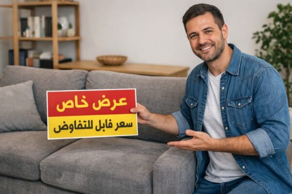 عرض خاص على أثاث مستعمل